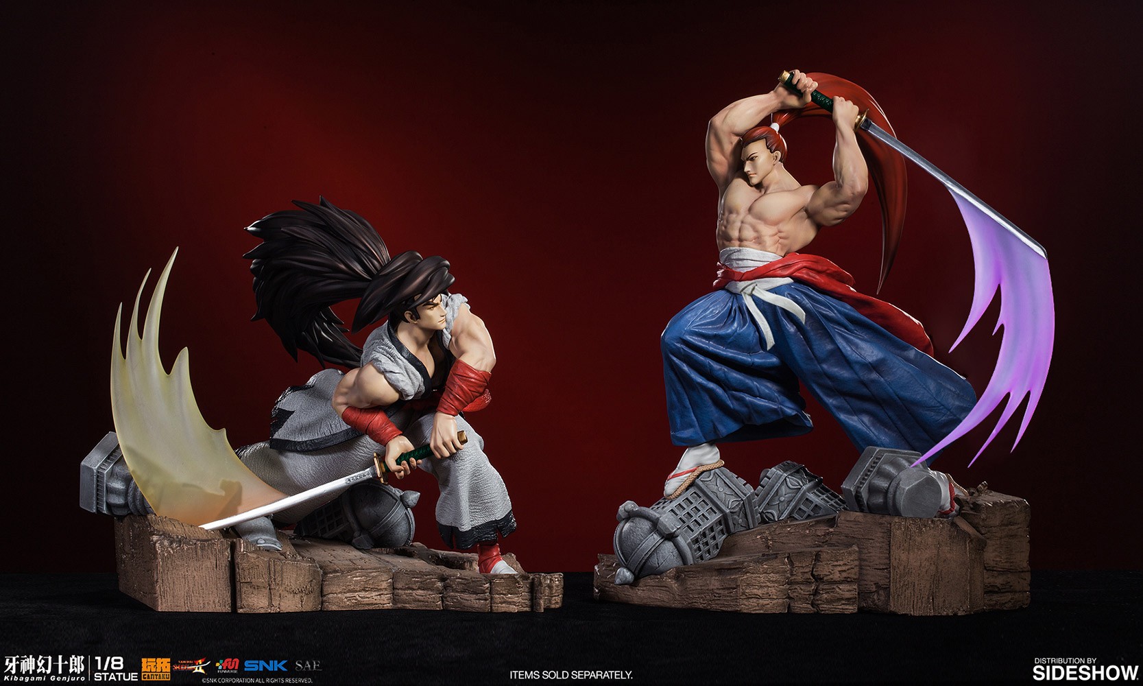 Samurai Shodown II Genjuro Kibagami Statues  (Prototype Shown) View 20
