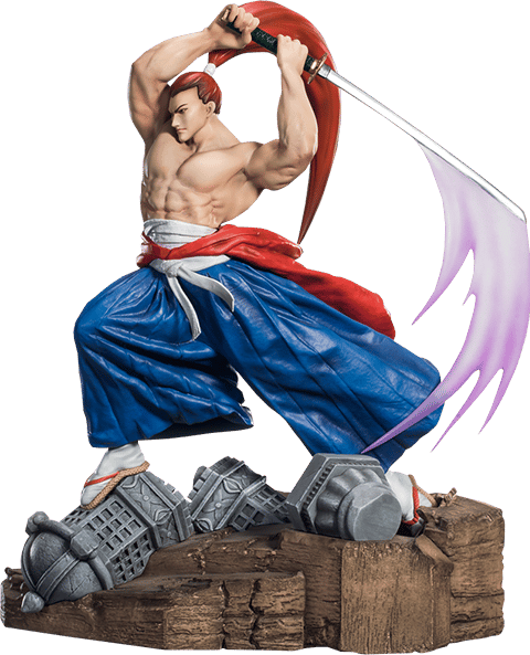 Samurai Shodown II Genjuro Kibagami Statues  (Prototype Shown) View 21