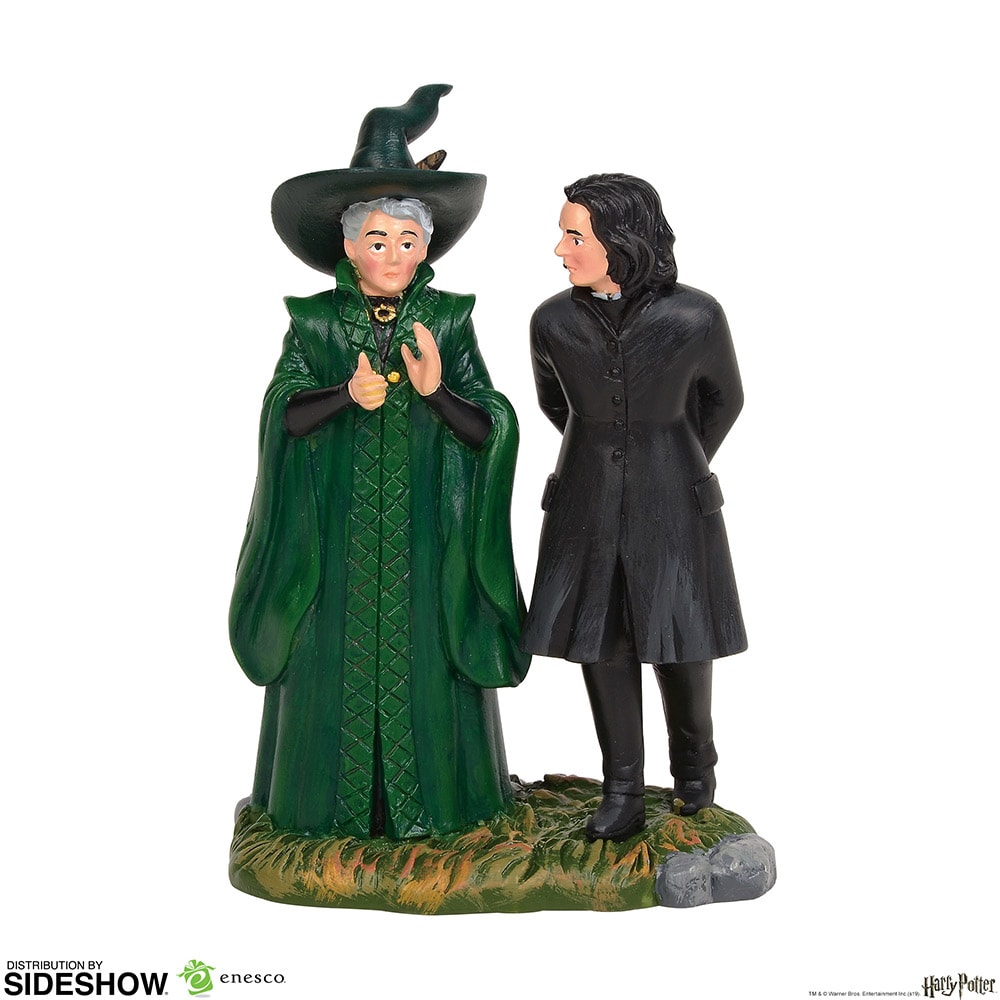 Harry Potter Snape & McGonagall Figurine  (Prototype Shown) View 1