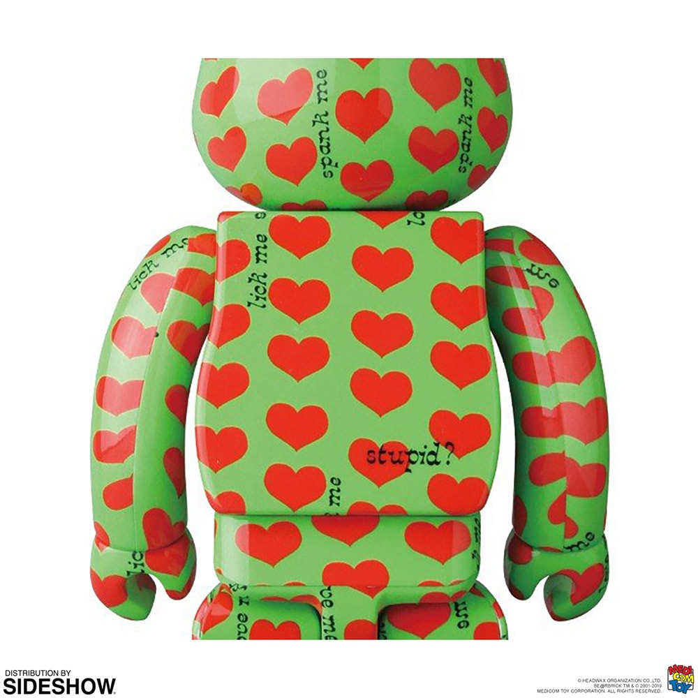 MEDICOM TOY - BE@RBRICK Yellow Heart 100% &amp; 400％ MEDICOM TOY - BE@RBRICK Yellow Heart 100% & 400％