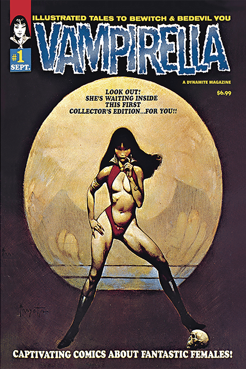 Vampirella #1 (1969) Replica Edition: Limited Blue Foil Version