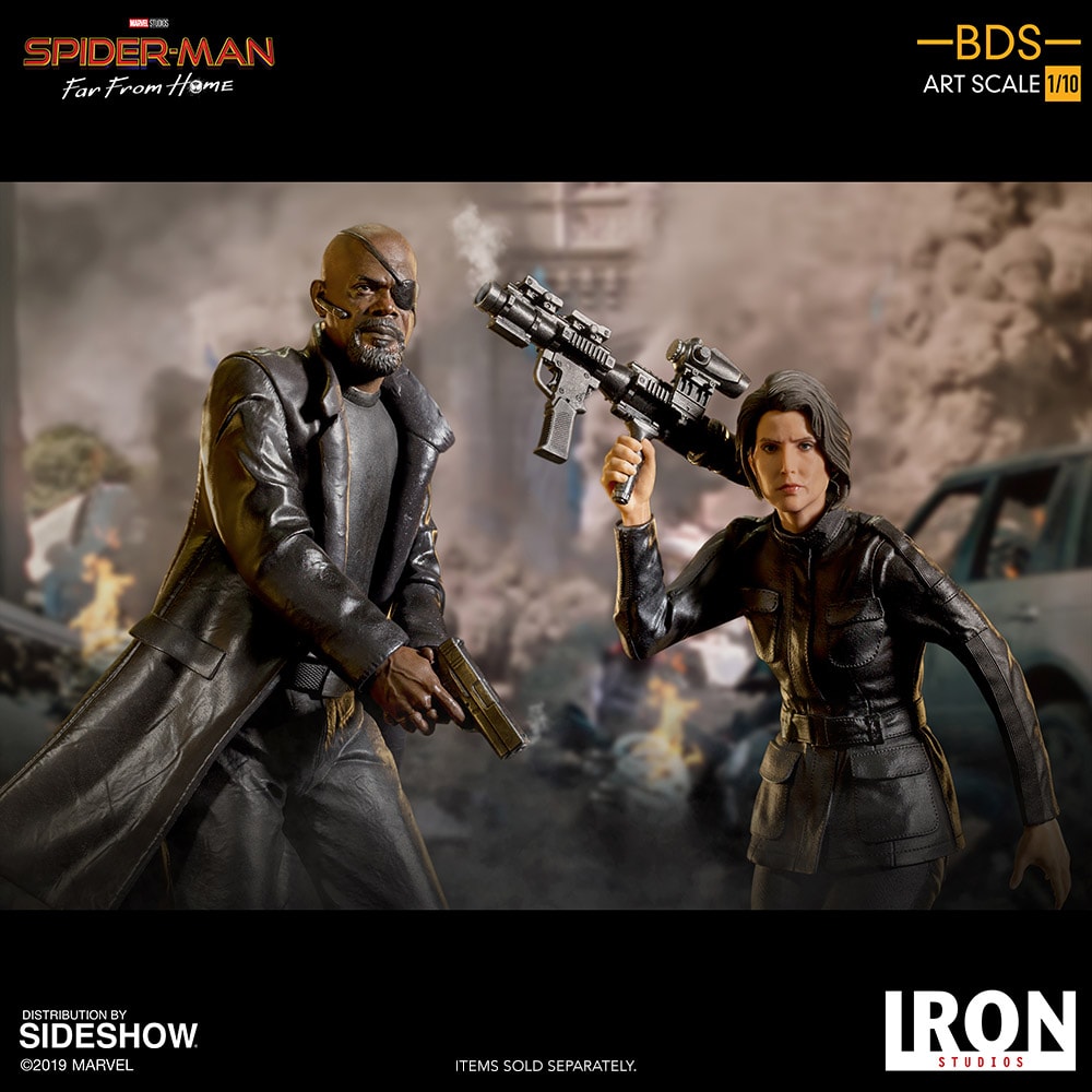 Nick Fury Art Scale Statue by Iron Studios | Sideshow
