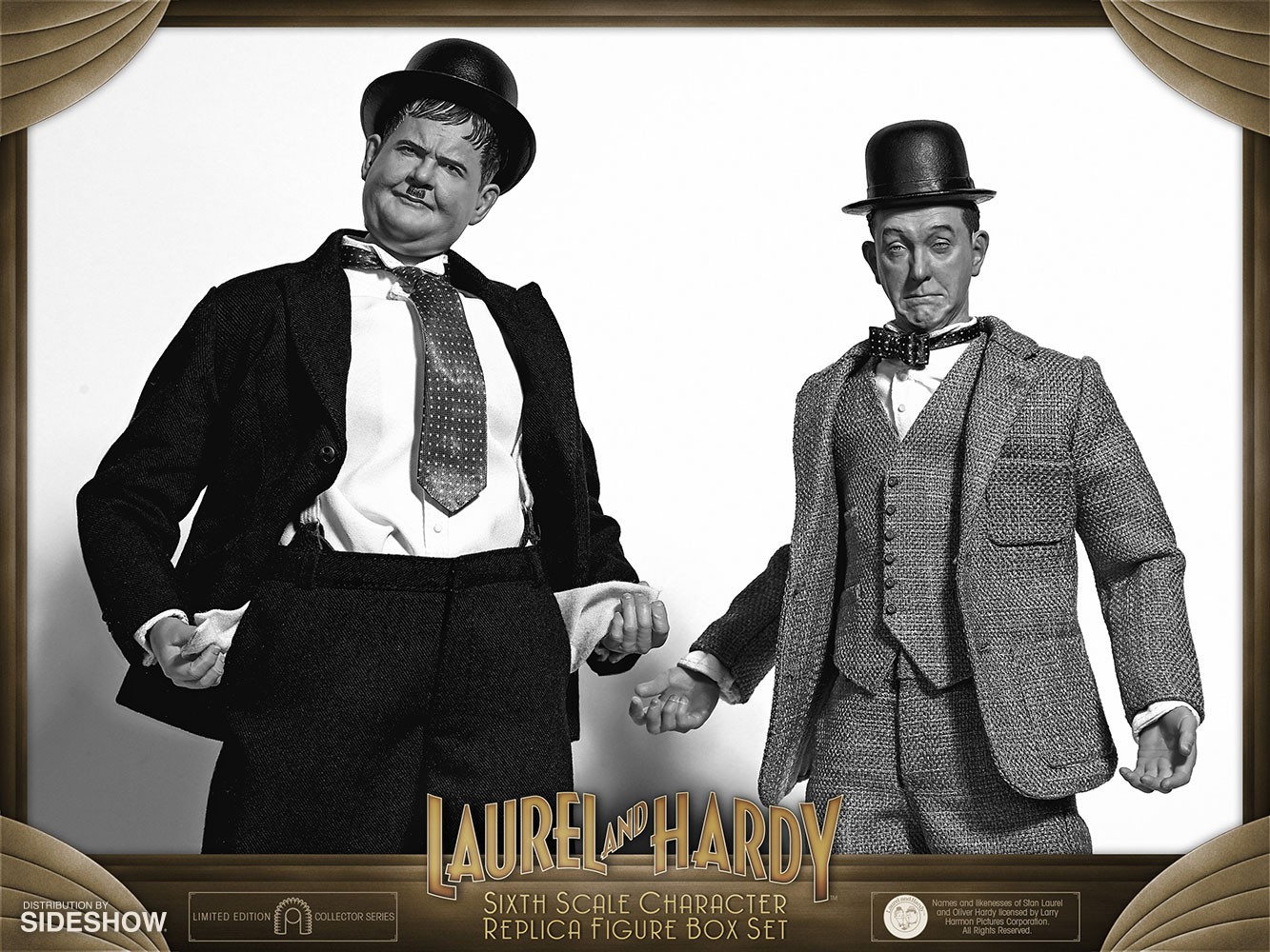 Stan Laurel and Oliver Hardy (Classic Suits) (Prototype Shown) View 10