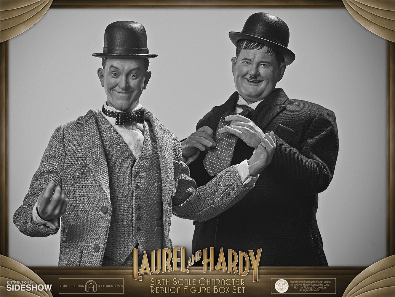 Stan Laurel and Oliver Hardy (Classic Suits) (Prototype Shown) View 21