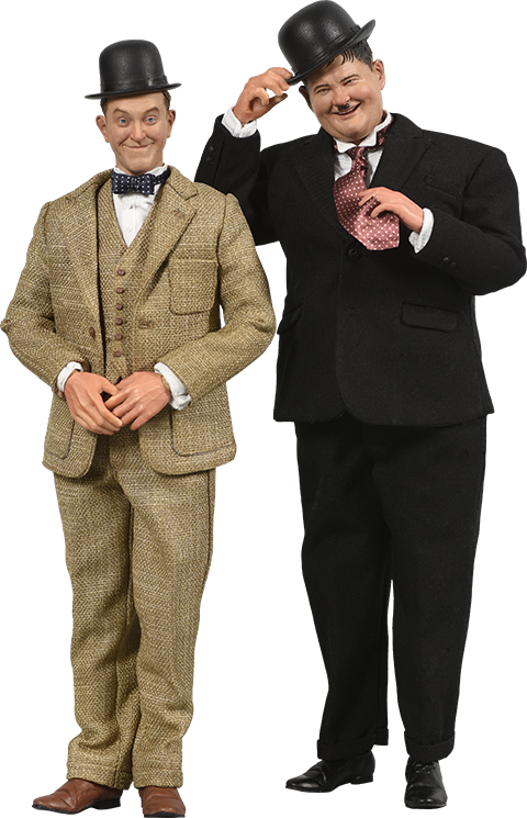 Stan Laurel and Oliver Hardy (Classic Suits) (Prototype Shown) View 22