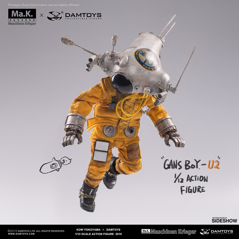 Gans Boy - U2 Action Figure by Damtoys x Kow Yokoyama Gans Boy - U2 Action Figure by Damtoys x Kow Yokoyama