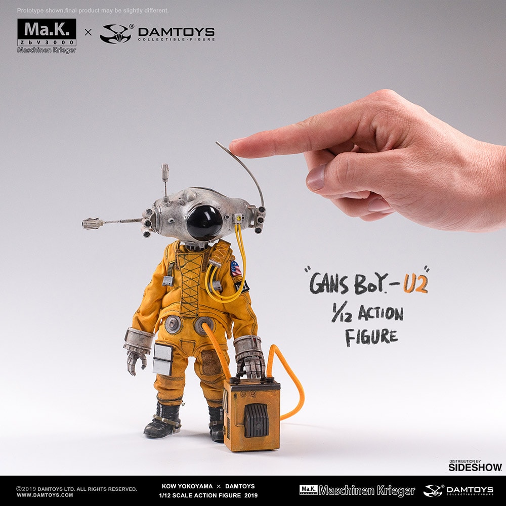 Gans Boy - U2 Action Figure by Damtoys x Kow Yokoyama