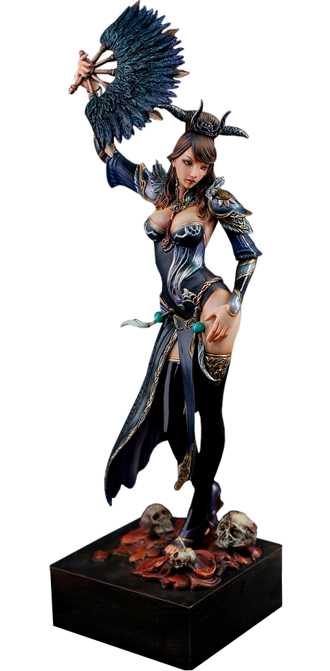 Asura Online Luo Cha Yu Huo Statues  (Prototype Shown) View 5