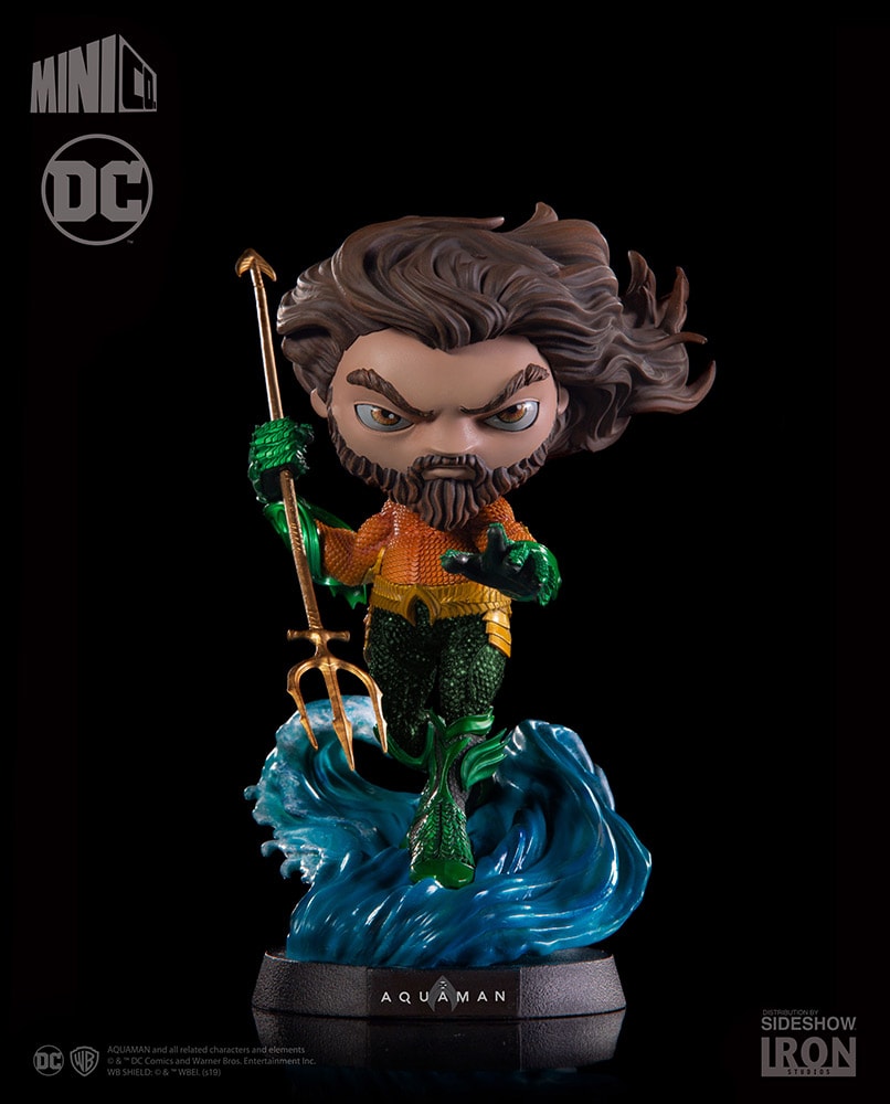 DC MINI CO HEROES アクアマン Statue Aquaman - DC Comics - MiniCo - Iron Studios – Iron