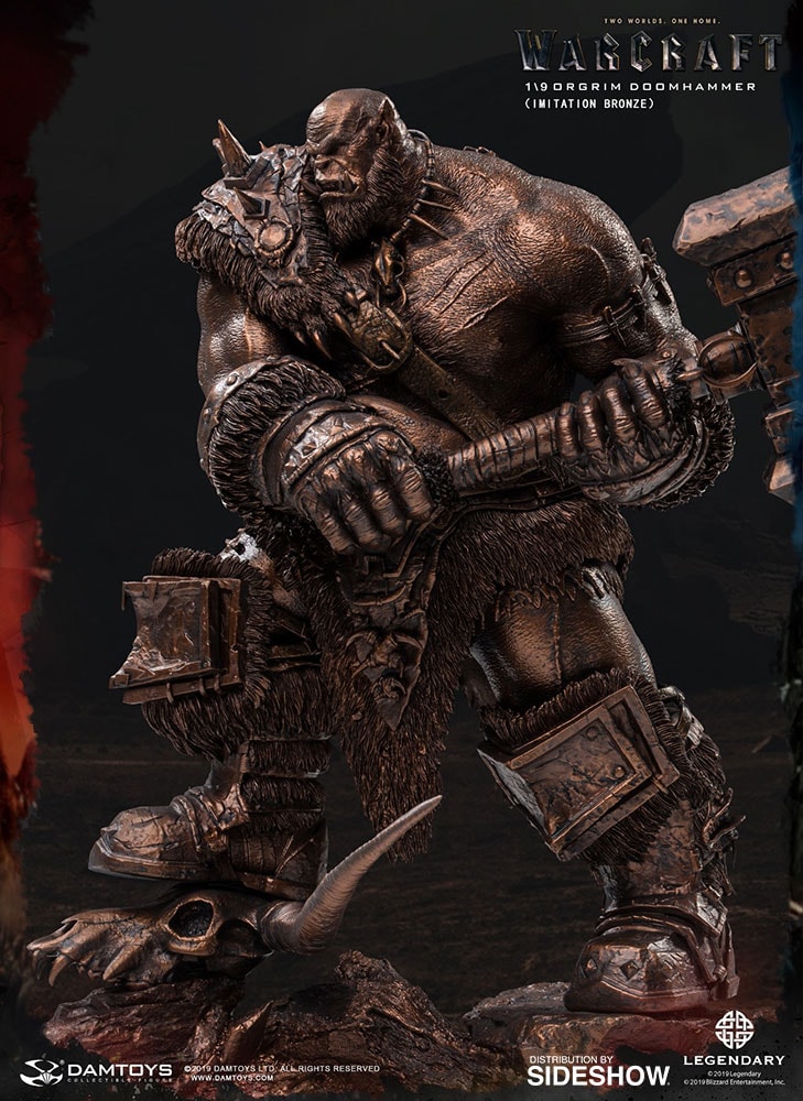 Warcraft Orgrim (Imitation Bronze) Statues  (Prototype Shown) View 3