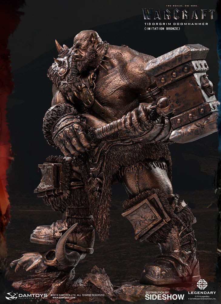 Warcraft Orgrim (Imitation Bronze) Statues  (Prototype Shown) View 4
