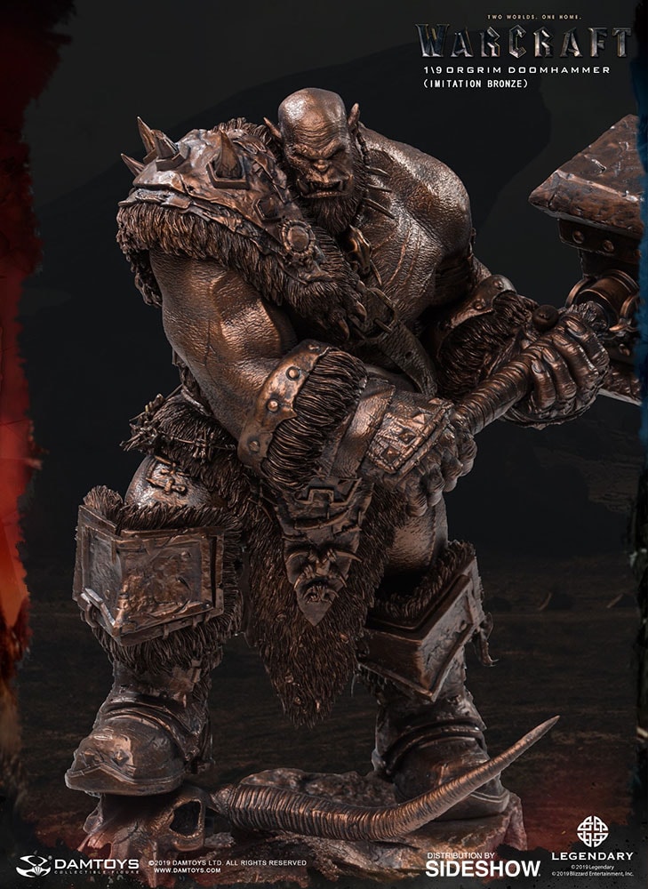 Warcraft Orgrim (Imitation Bronze) Statues  (Prototype Shown) View 6