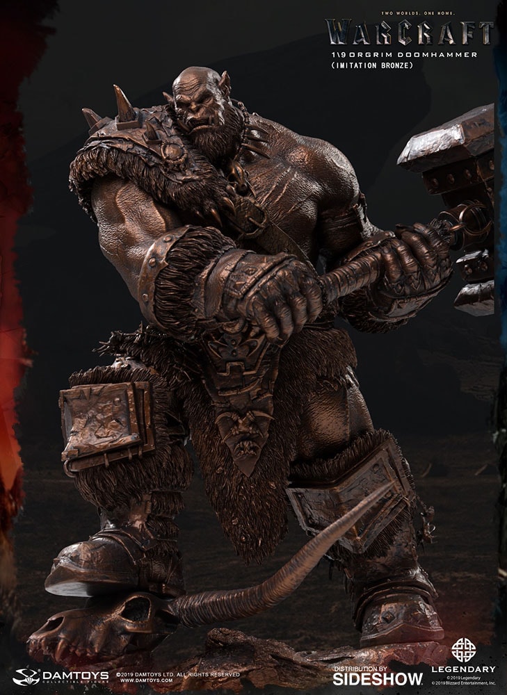 Warcraft Orgrim (Imitation Bronze) Statues  (Prototype Shown) View 7