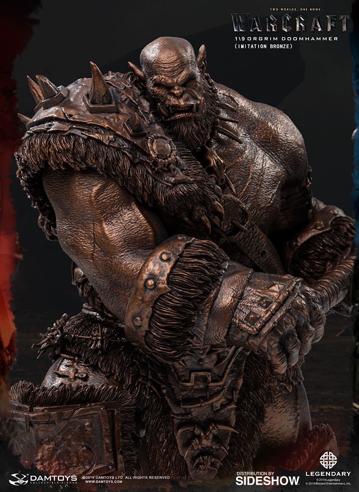 Warcraft Orgrim (Imitation Bronze) Statues  (Prototype Shown) View 9