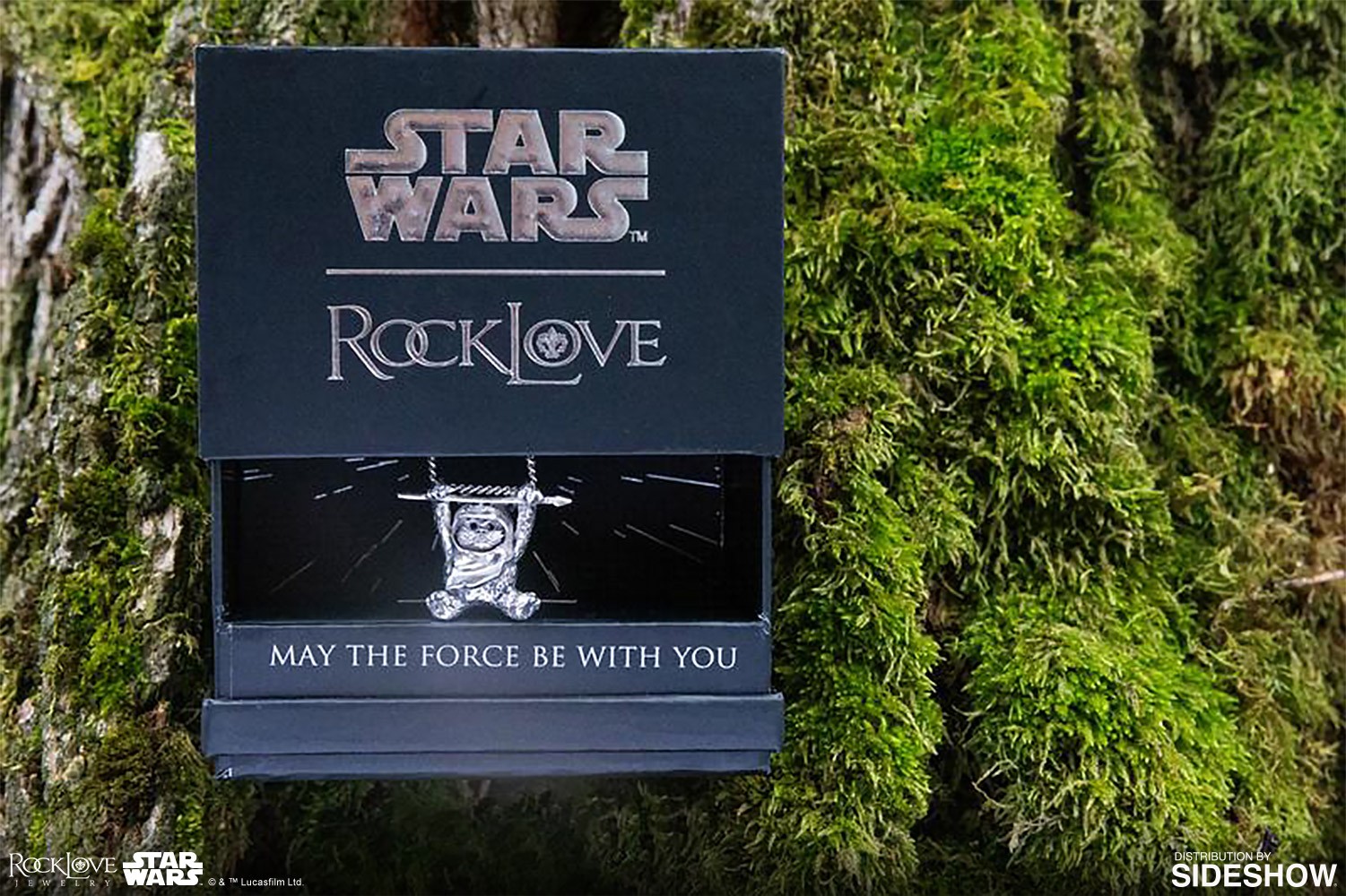 Star Wars Ewok Slider Necklace Jewelry  (Prototype Shown) View 4