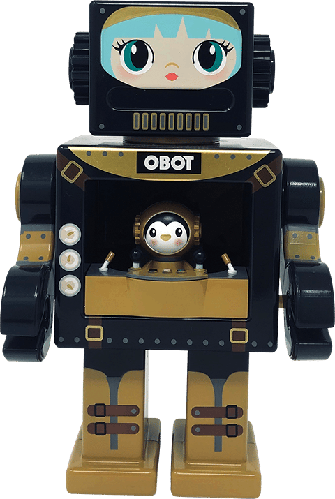 Gagatree Spacegirl Stealth OBOT Collectible Figure  (Prototype Shown) View 2