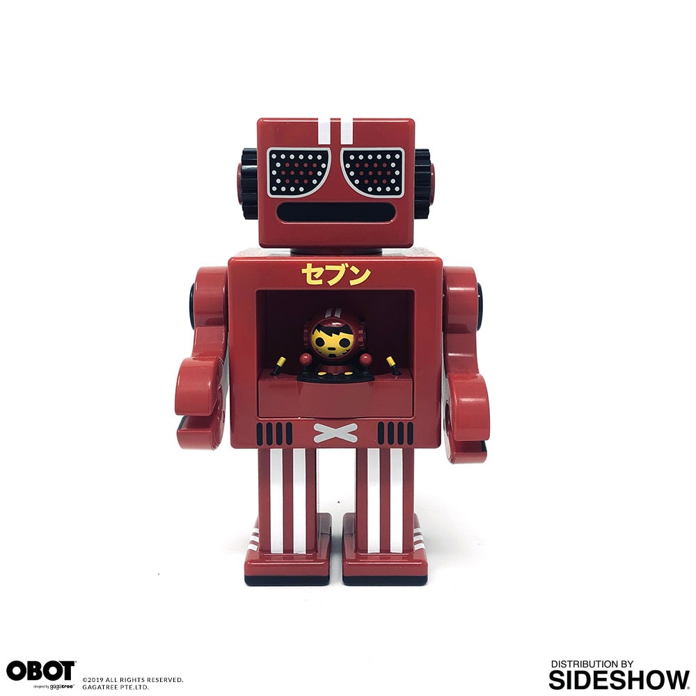 Gagatree Seven Red OBOT Collectible Figure  (Prototype Shown) View 1