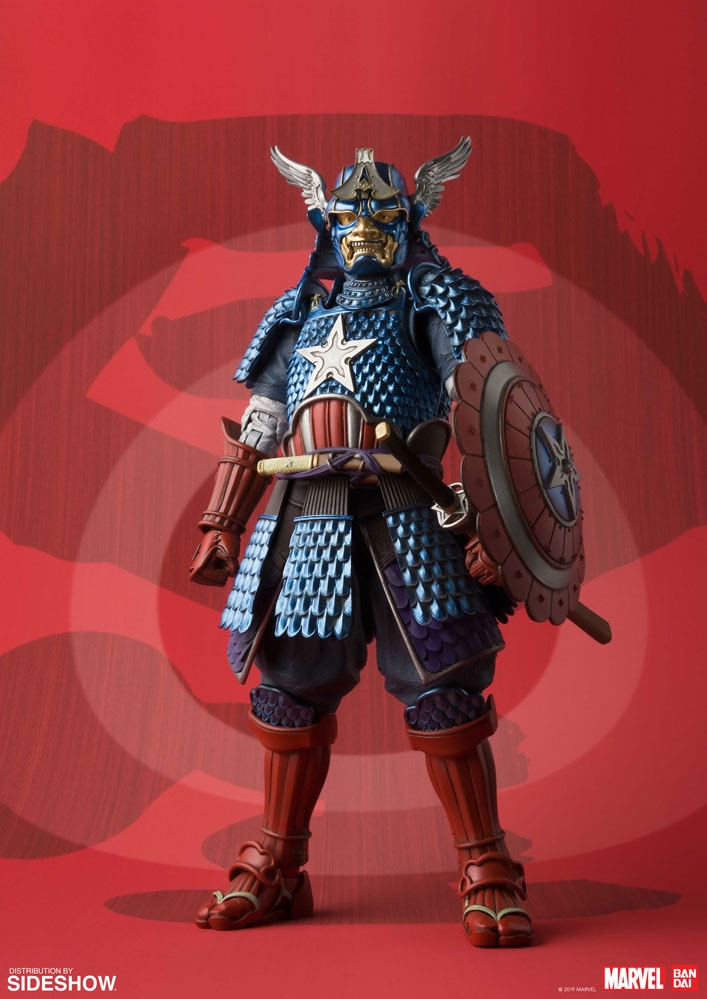 名将MANGA REALIZATION 侍 キャプテン・アメリカ Samurai Captain America by Bandai | Sideshow Collectibles