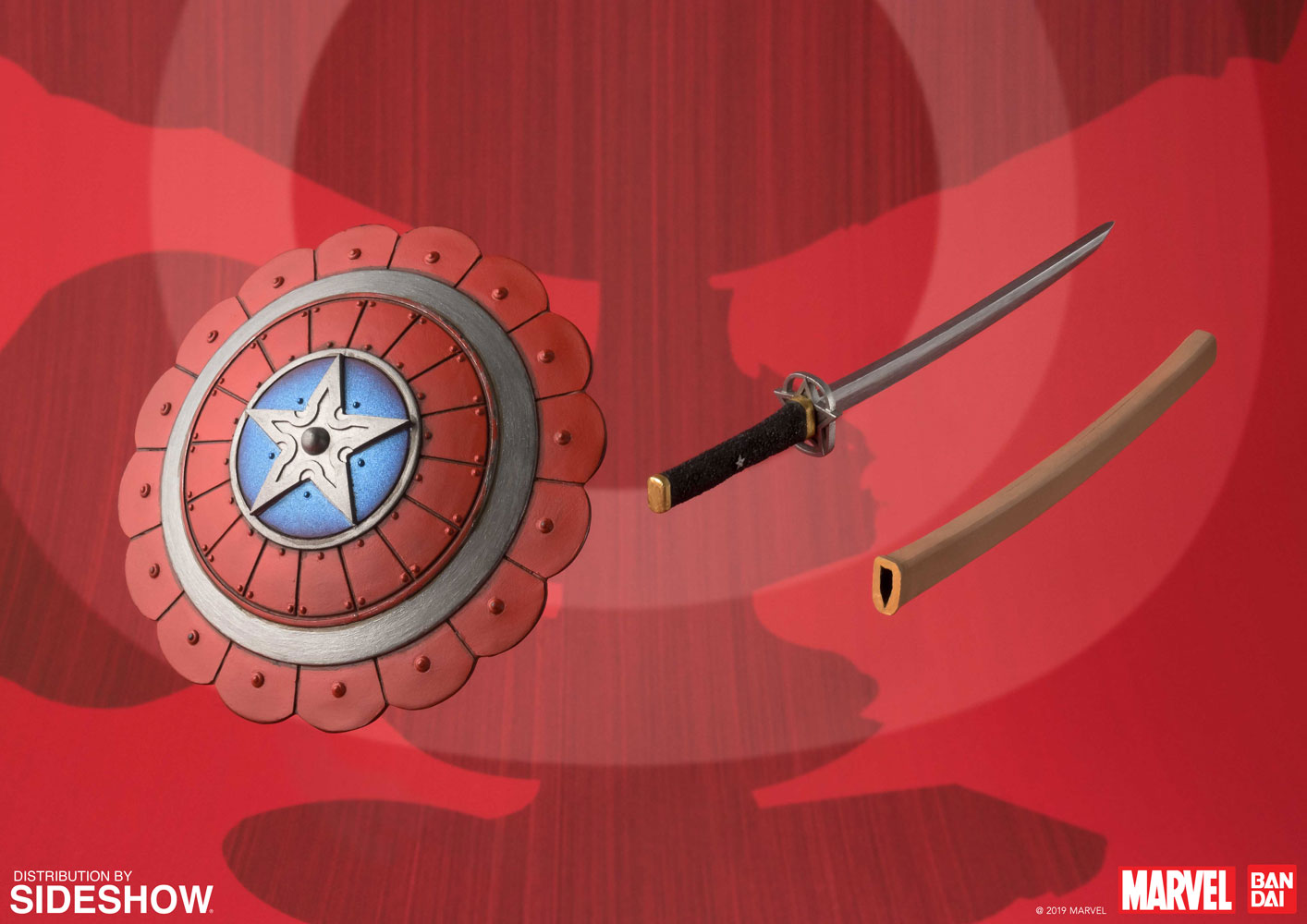 Samurai Captain America by Bandai | Sideshow Collectibles