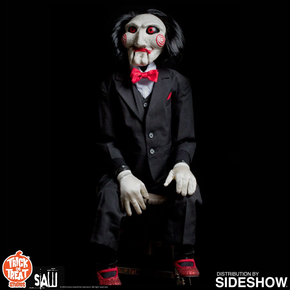 SAW Billy the Puppet Prop Replica  (Prototype Shown) View 1