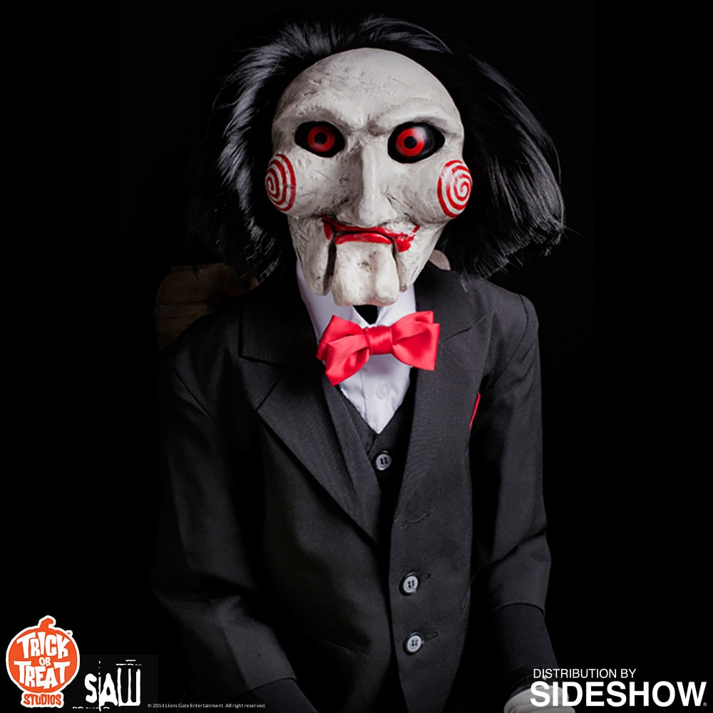 SAW Billy the Puppet Prop Replica  (Prototype Shown) View 3