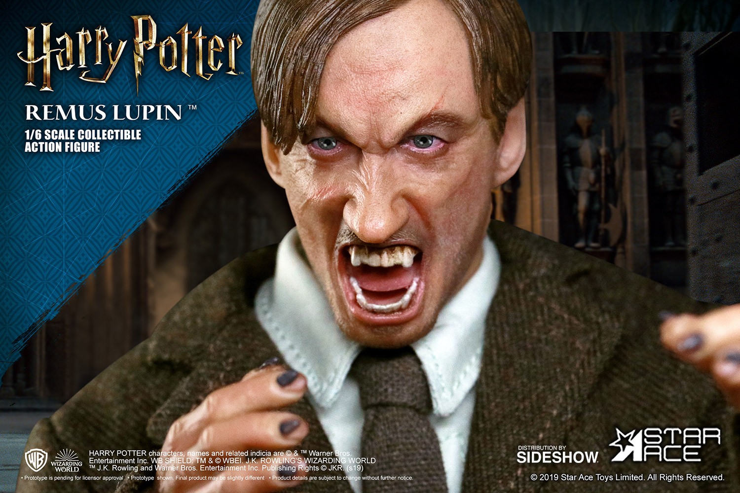 Harry Potter Remus Lupin (Deluxe) Sixth Scale Figure  (Prototype Shown) View 4