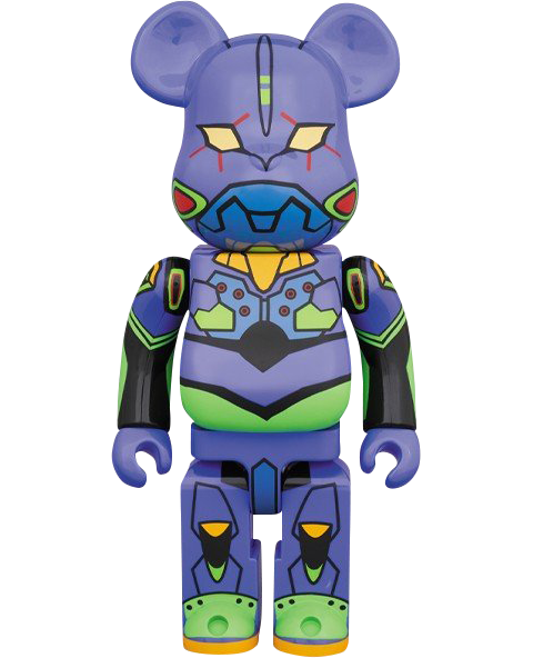 Be@rbrick Evangelion-01 1000% Figure by Medicom Toy