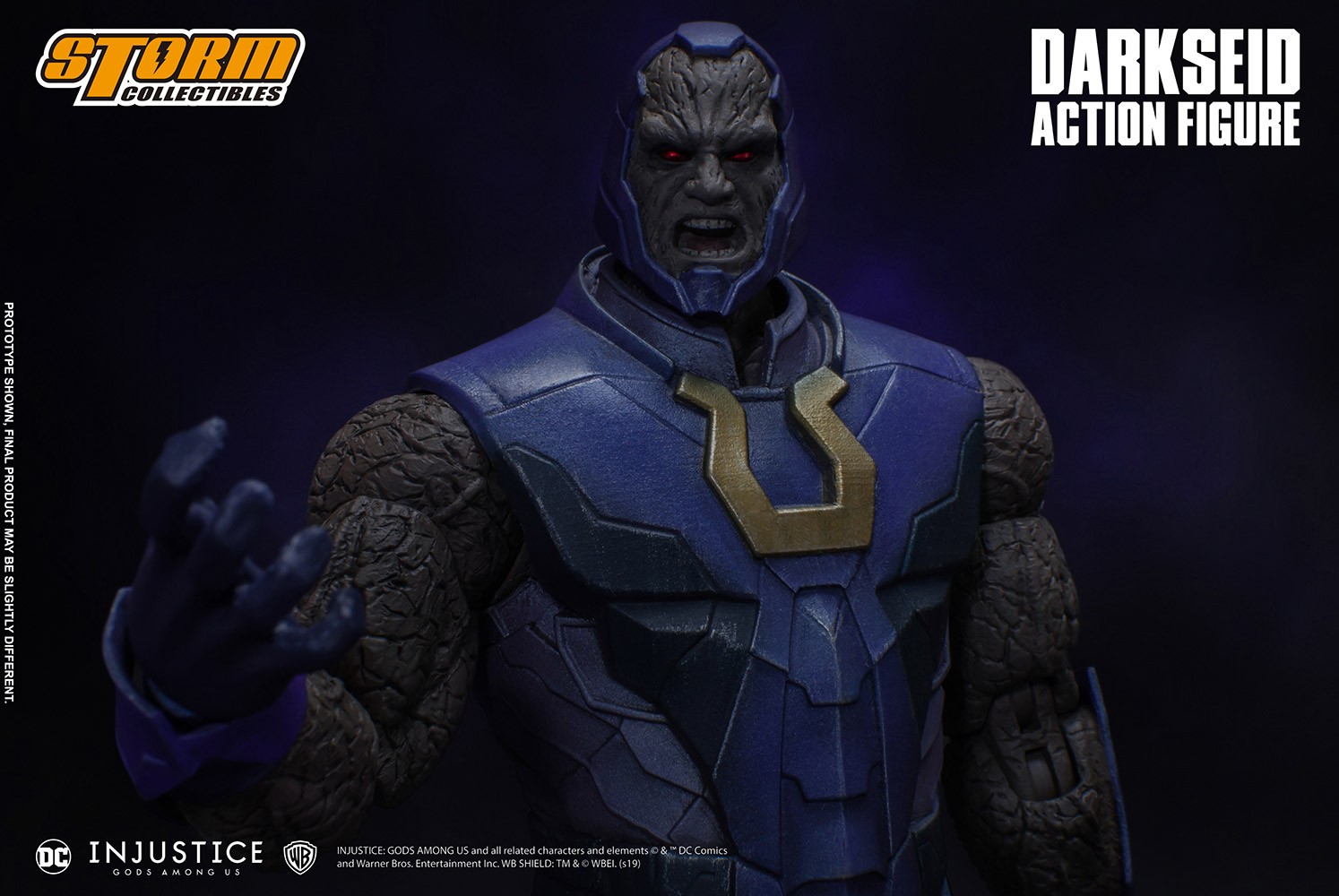 DC Comics Darkseid Action Figure  (Prototype Shown) View 11