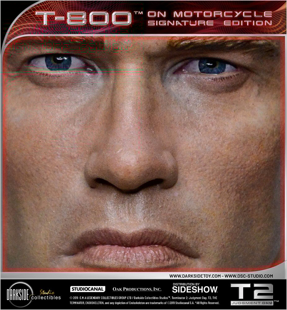 T-800 on Motorcycle Collector Edition (Prototype Shown) View 19