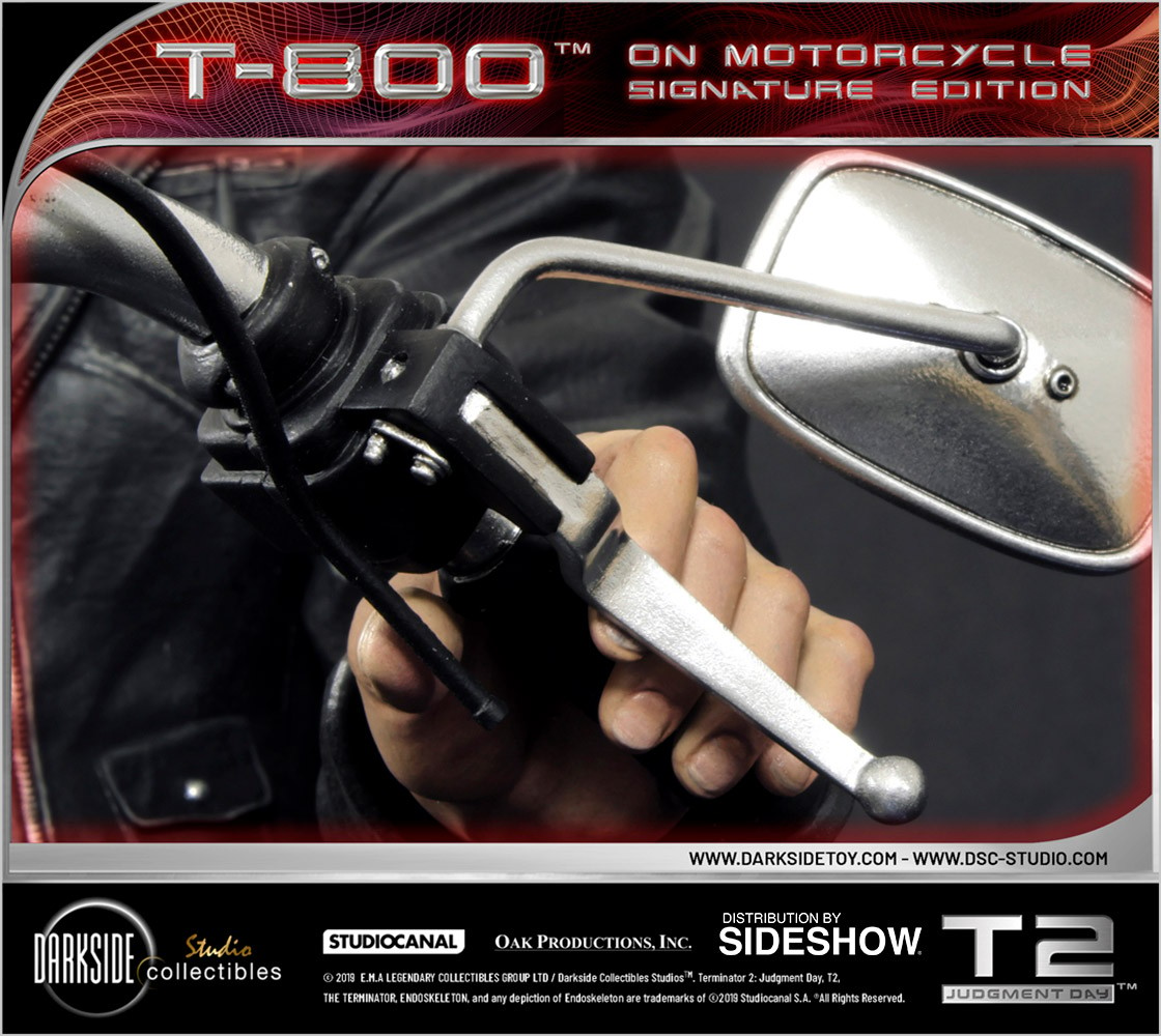 T-800 on Motorcycle Collector Edition (Prototype Shown) View 10