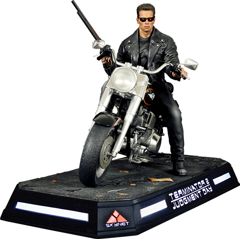 T-800 on Motorcycle Exclusive Edition (Prototype Shown) View 8
