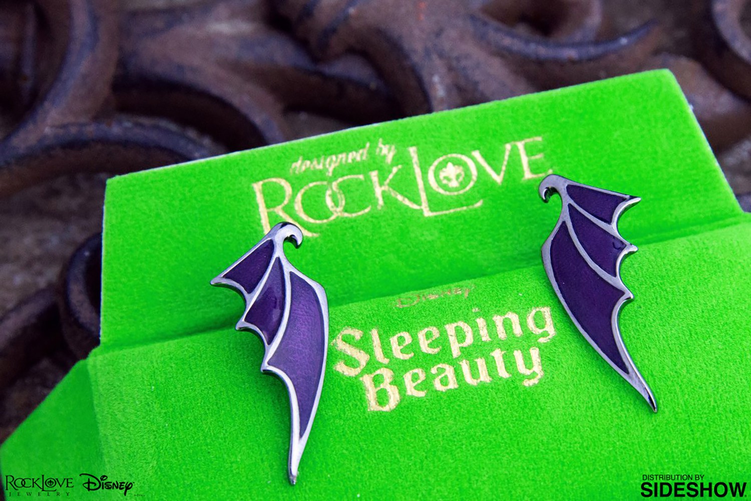 Maleficent Dragon Wing Earrings | Sideshow Collectibles