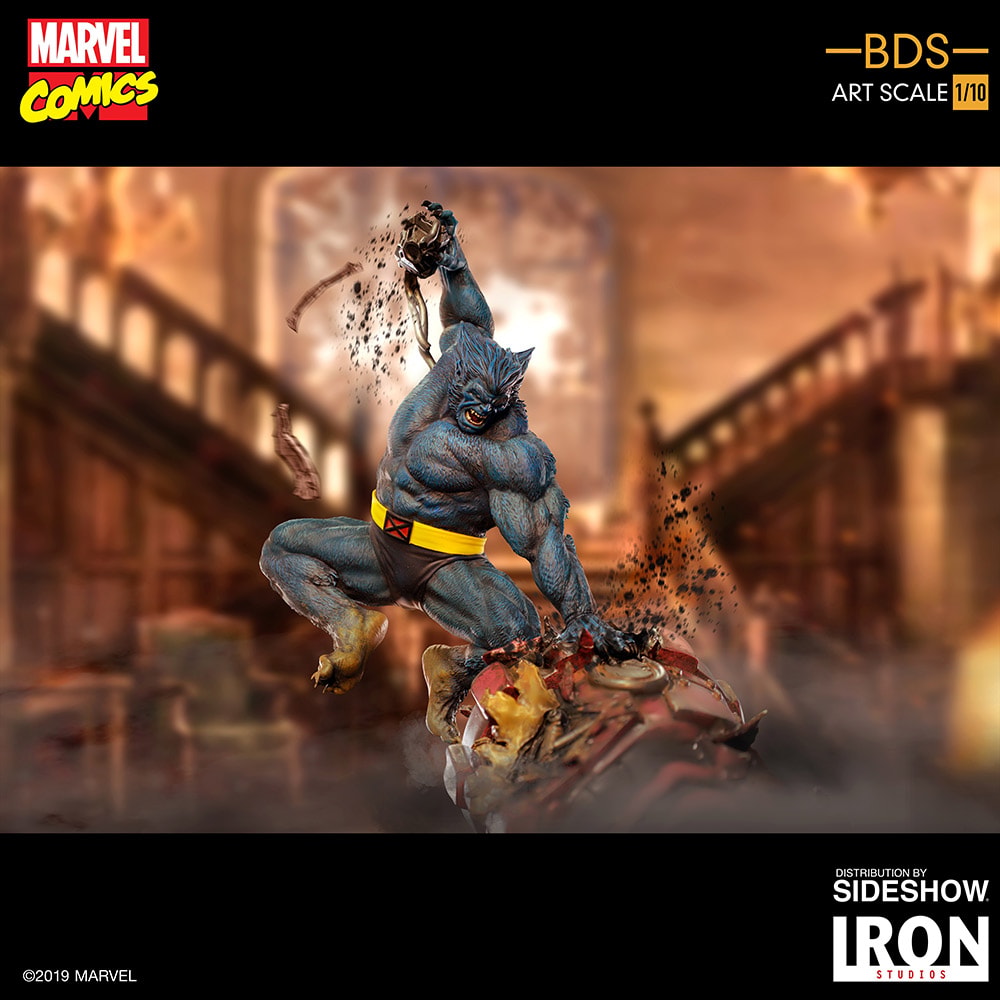 Marvel Beast 1:10 Scale Statue  (Prototype Shown) View 14