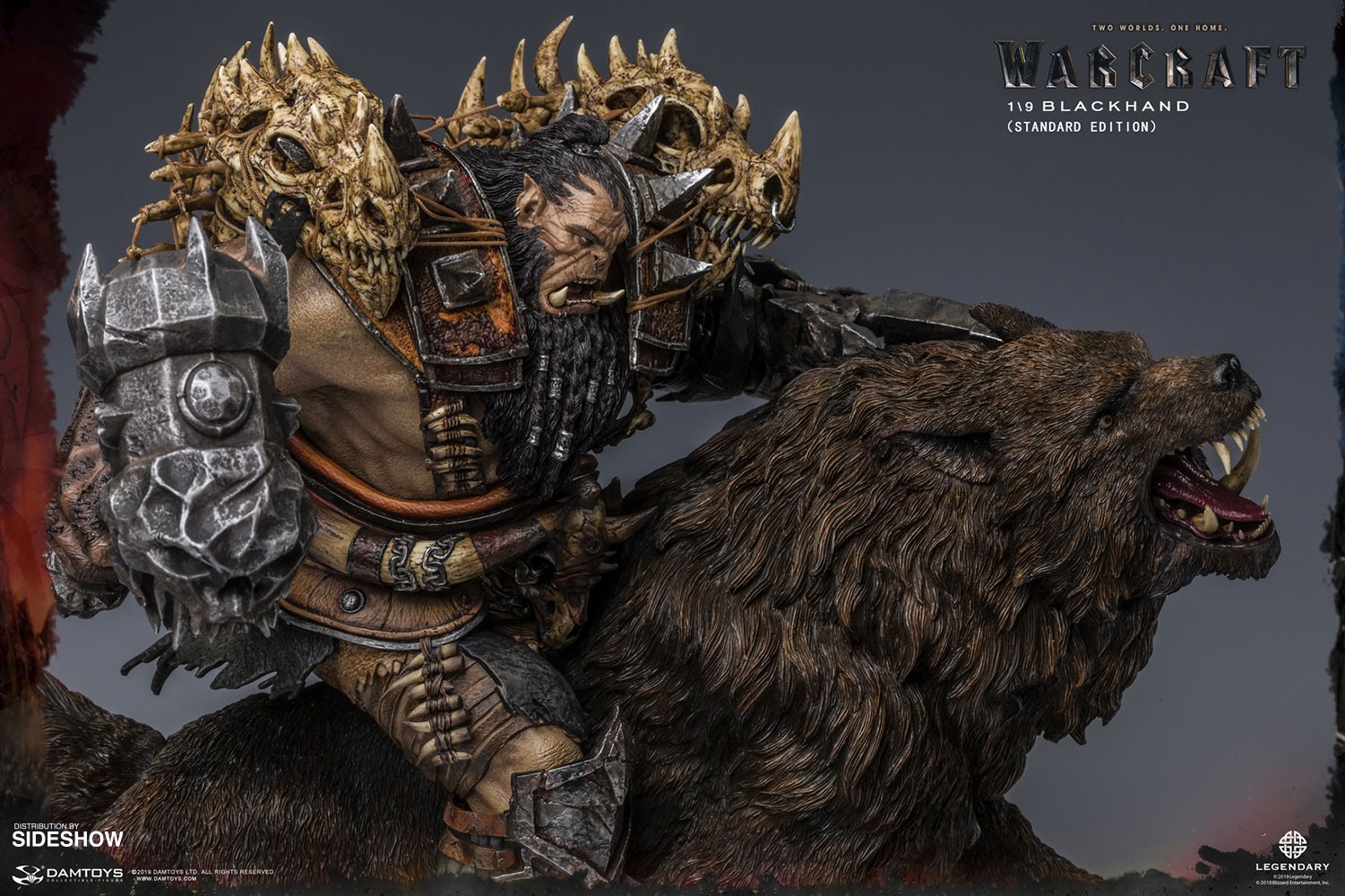 Warcraft Blackhand Riding Wolf (Standard Version) Statues  (Prototype Shown) View 9