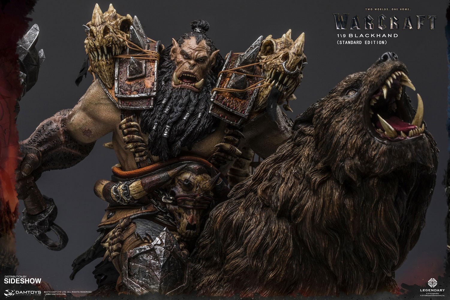 Warcraft Blackhand Riding Wolf (Standard Version) Statues  (Prototype Shown) View 11
