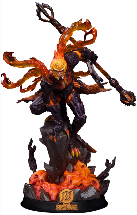 Hellfire Sun Wukong (Classic Version) Statue by Damtoys | Sideshow
