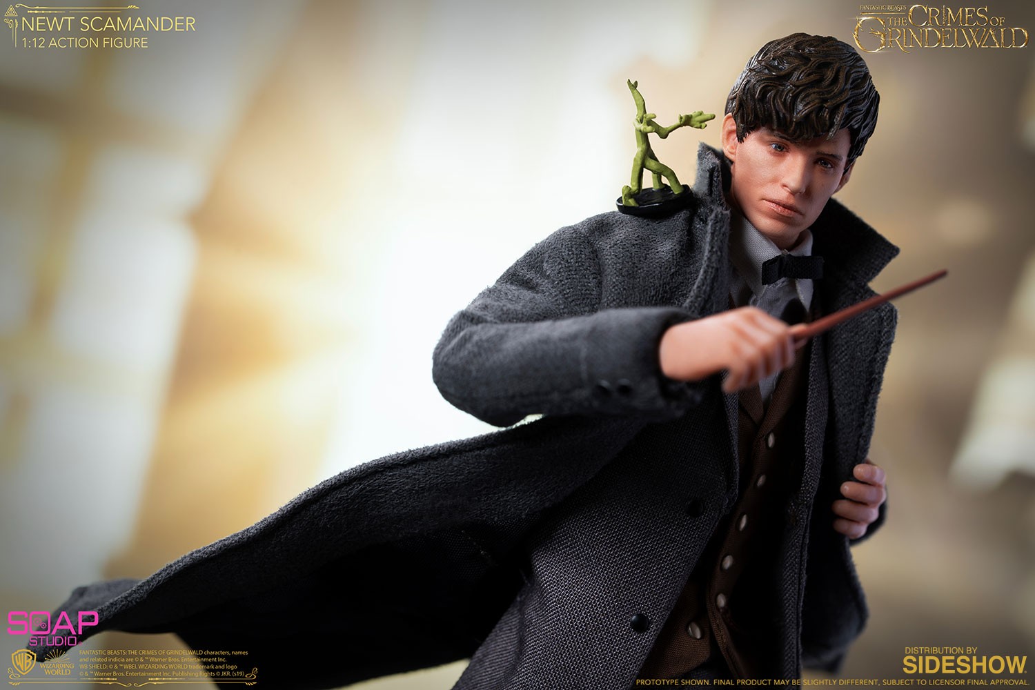 Newt Scamander 1:12 Action Figure by Soap Studio for fans of