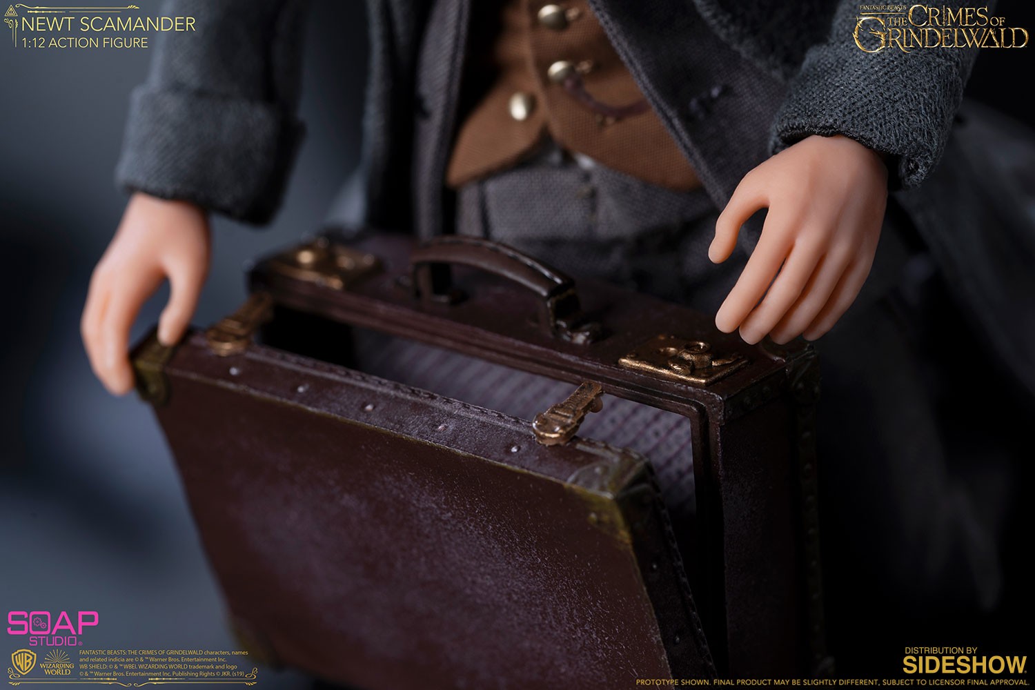 Newt Scamander 1:12 Action Figure by Soap Studio for fans of