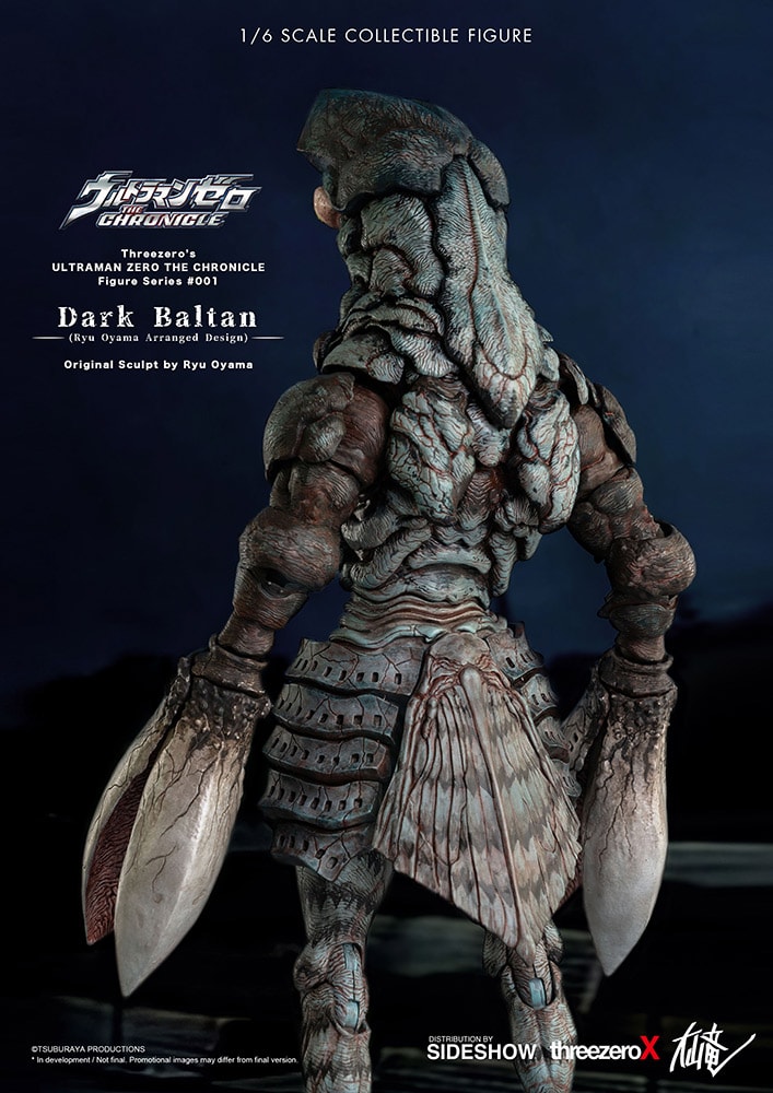 The Ryu Oyama Dark Baltan Sixth Scale Figure by Threezero