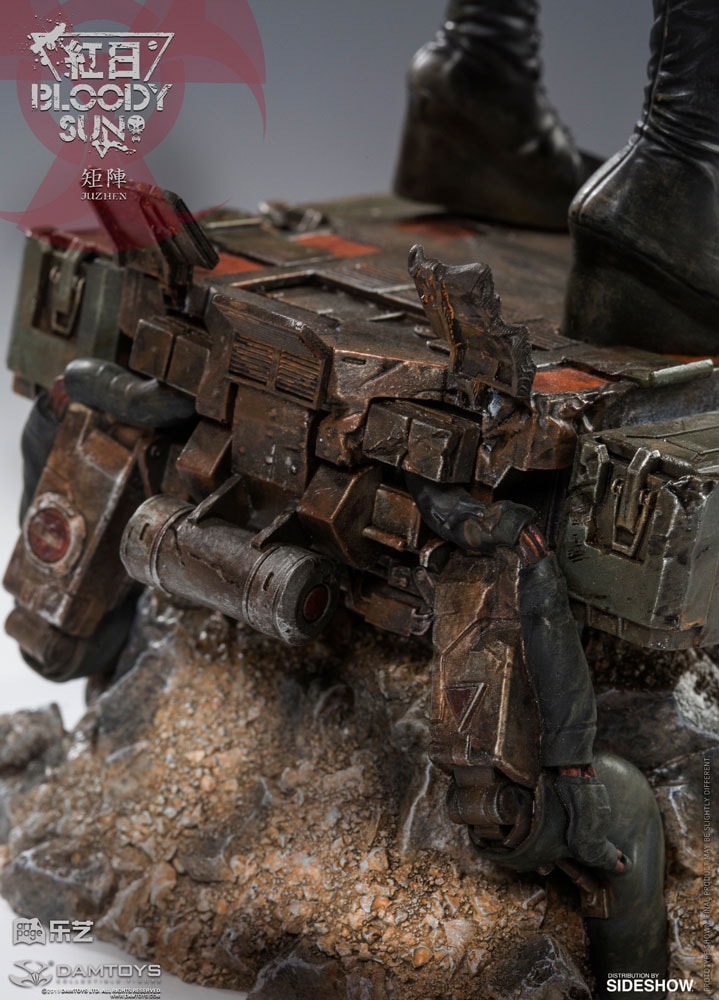 Juzhen 紅日〈ブラッディーサン〉 ダム　DAMTOYSダムトイ Bloody Sun - Dum Sixth Scale Statue by Damtoys | Sideshow