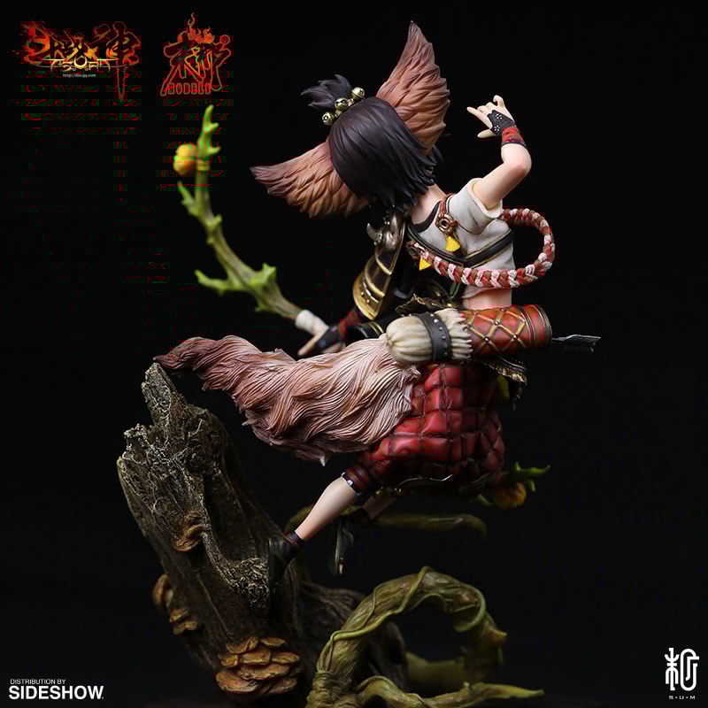 Asura Online Jade Fox Statue by Manas SUM | Sideshow Collectibles