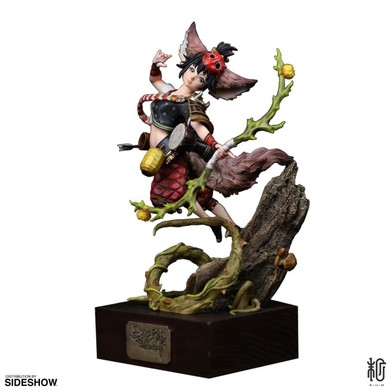 Asura Online Jade Fox Statue by Manas SUM | Sideshow Collectibles