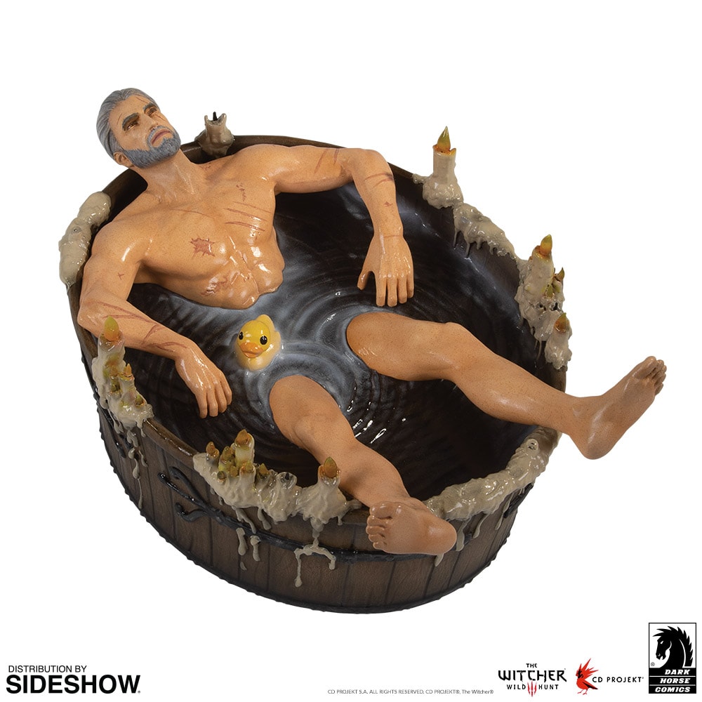 Geralt in the Bath- Prototype Shown