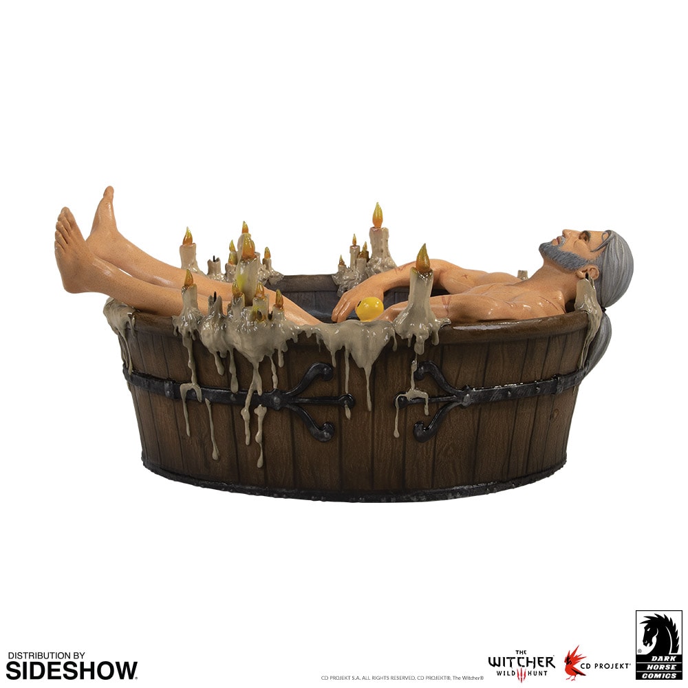 Geralt in the Bath