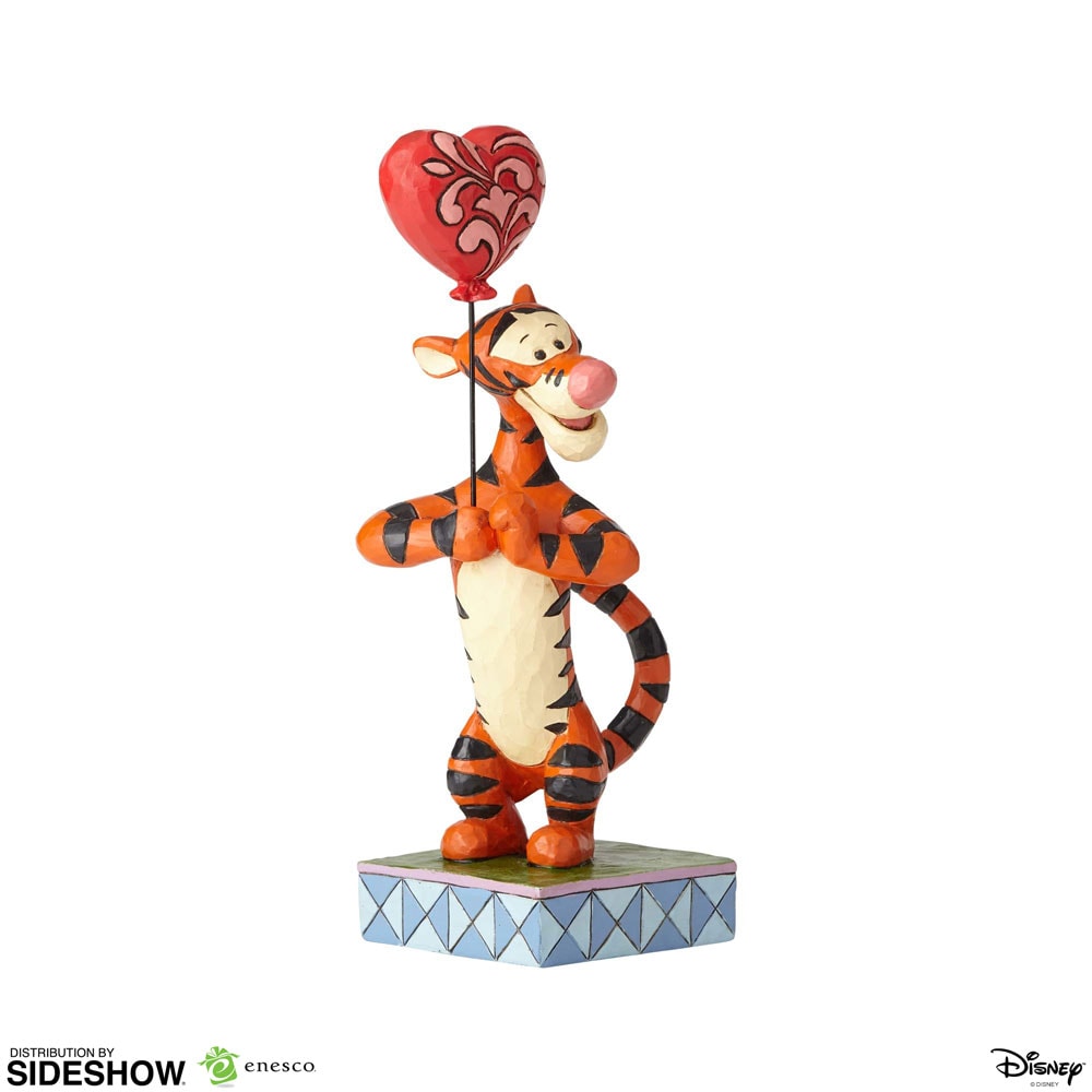Tigger with Heart Balloon Figurine by Enesco | Sideshow Collectibles