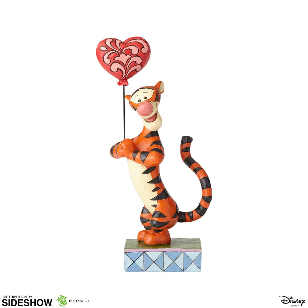 Tigger with Heart Balloon Figurine by Enesco | Sideshow Collectibles