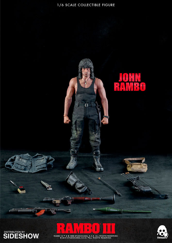 John Rambo Sixth Scale Figure by Threezero | Sideshow Collectibles
