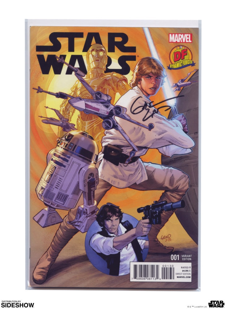 Star Wars #1 Variant Cover Signed by Greg Land | Sideshow Collectibles