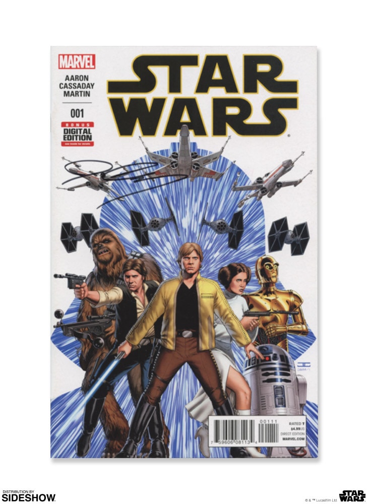 Star Wars #1 Comic Book Signed by John Cassaday | Sideshow