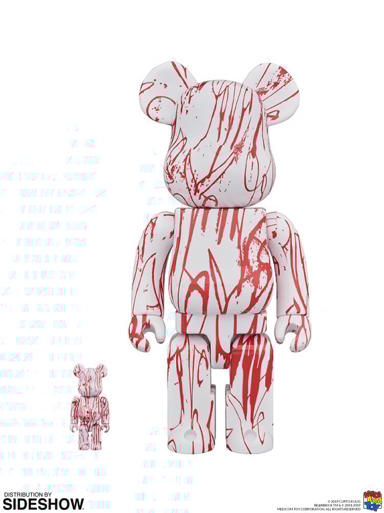MEDICOM TOY - 3点セット ベアブリック  BE@RBRICK Curtis Kulig 他 Be@rbrick Love Me 100% and 400% Collectible Set | Sideshow